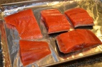 Salmon Steaks for dinner